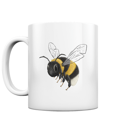 Kleine brummige Hummel - Tasse glossy