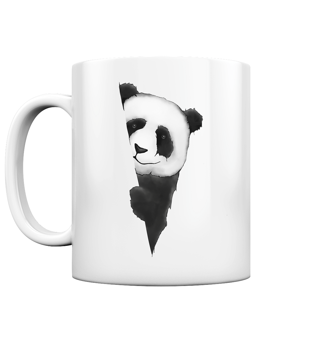 Panda Bär Illustration - Tasse glossy