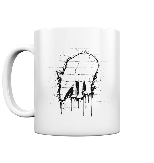 Urban Street Art Tapir - Tasse glossy