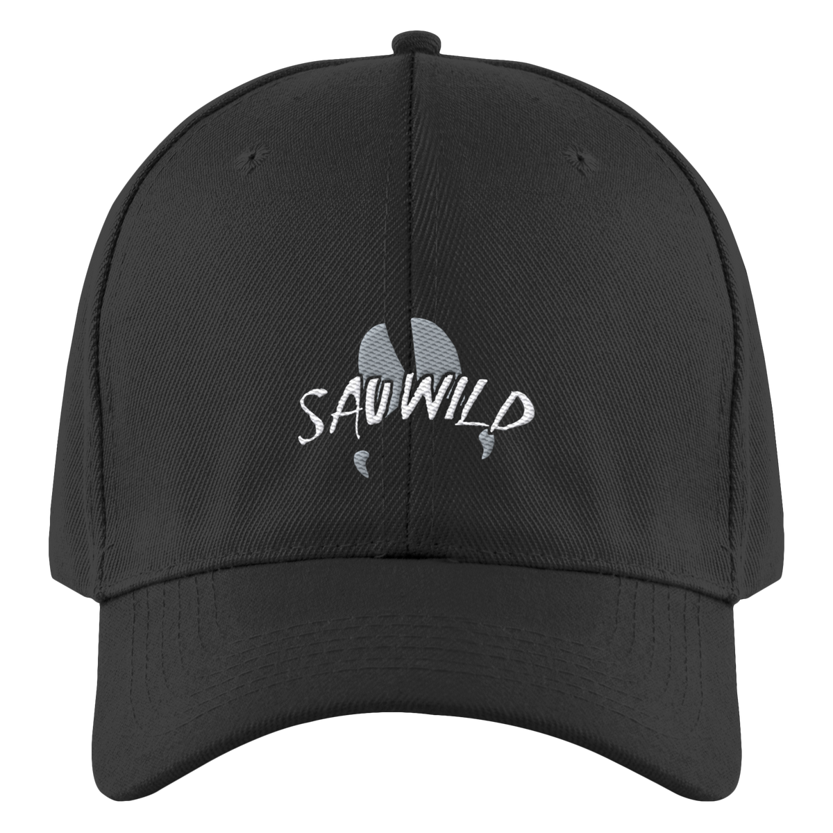 Sauwild Wildschwein mit Trittsiegel - Authentic Baseball Cap