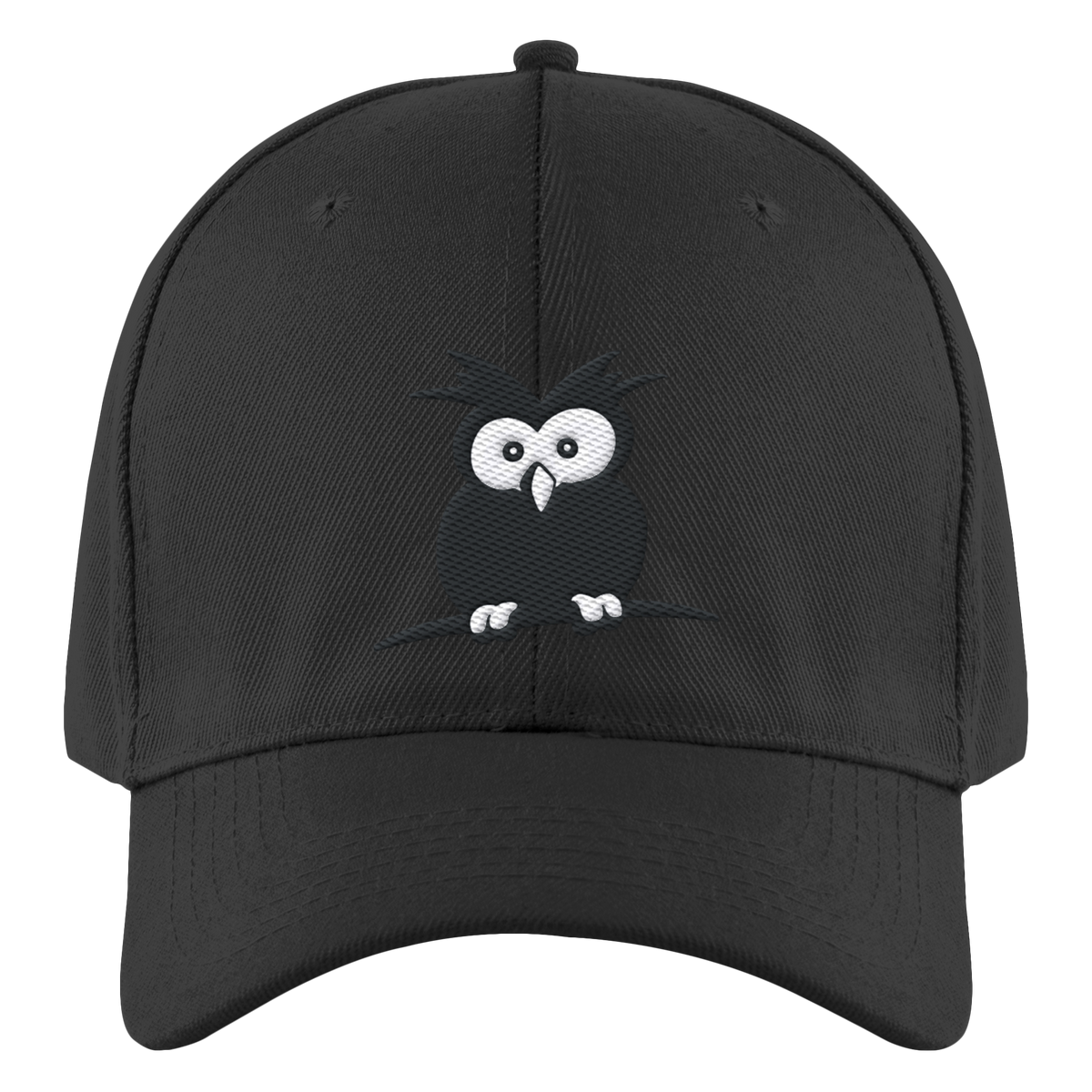 Kleine struppige Eule - Authentic Baseball Cap