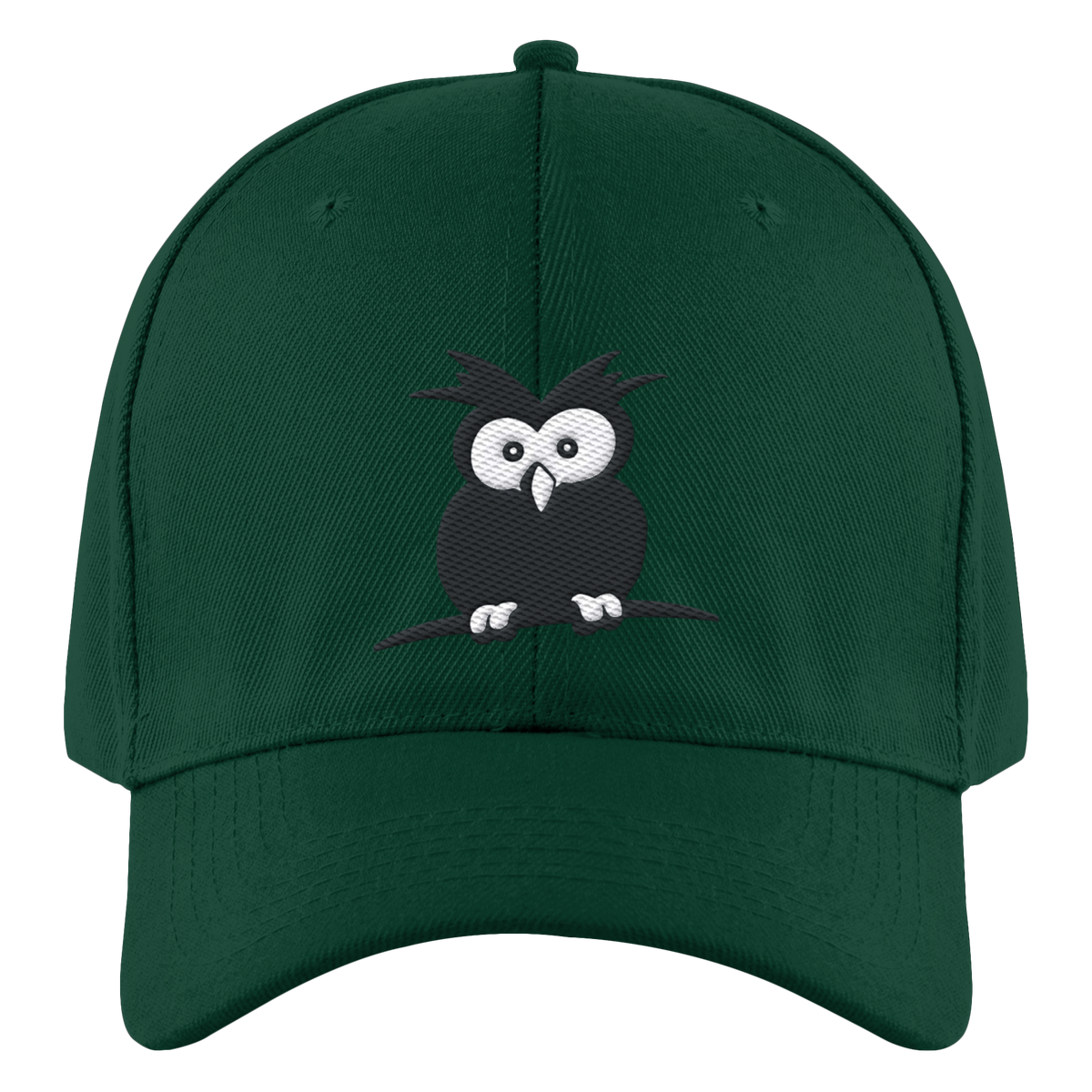 Kleine struppige Eule - Authentic Baseball Cap