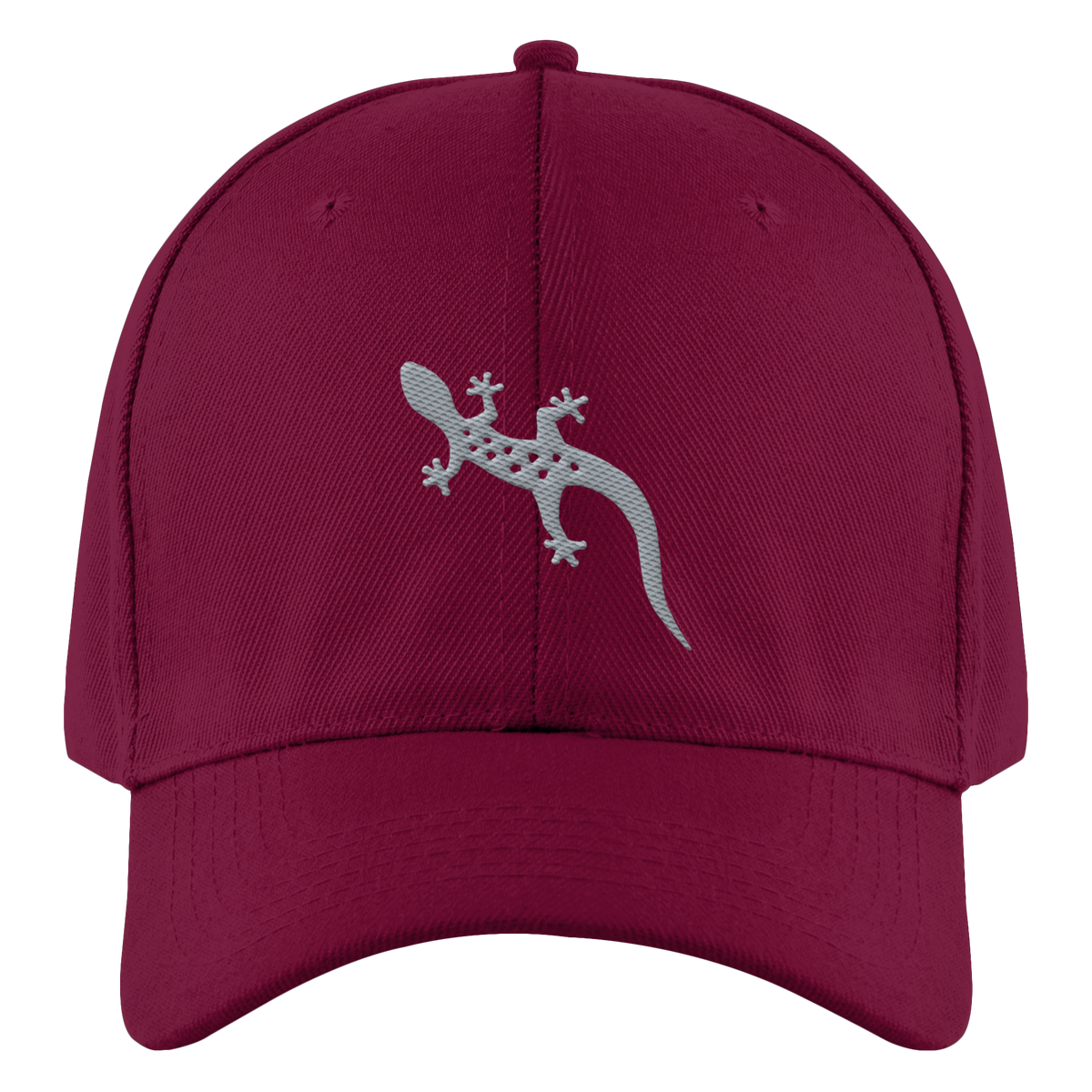 Gecko Salamander Silhouette - Authentic Baseball Cap