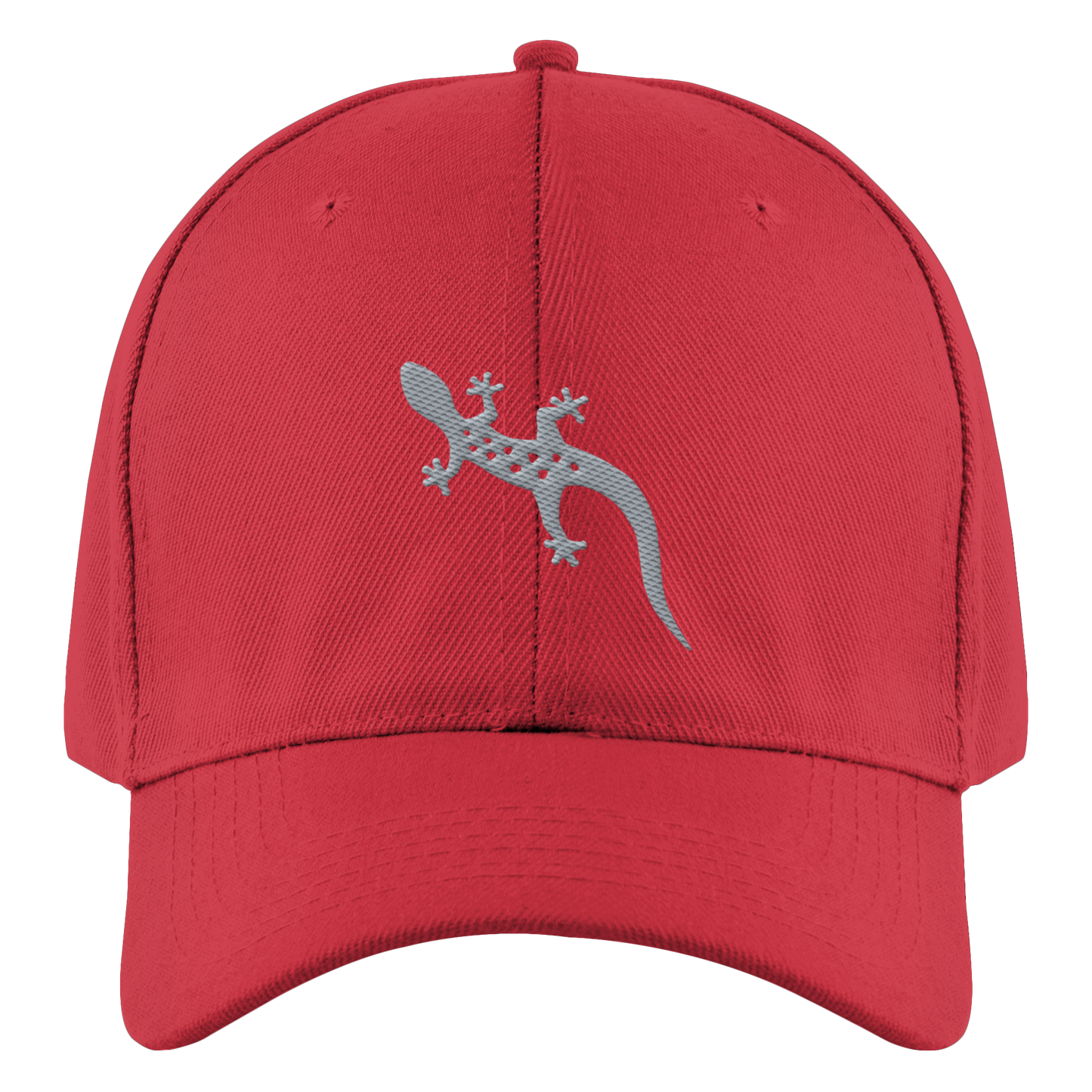 Gecko Salamander Silhouette - Authentic Baseball Cap