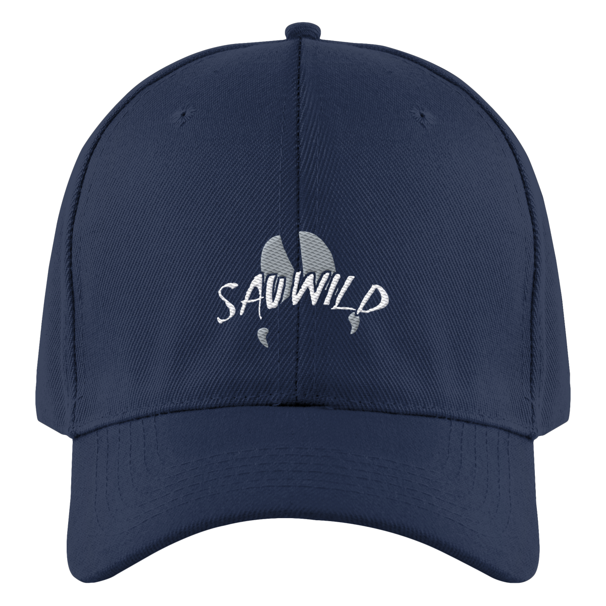 Sauwild Wildschwein mit Trittsiegel - Authentic Baseball Cap