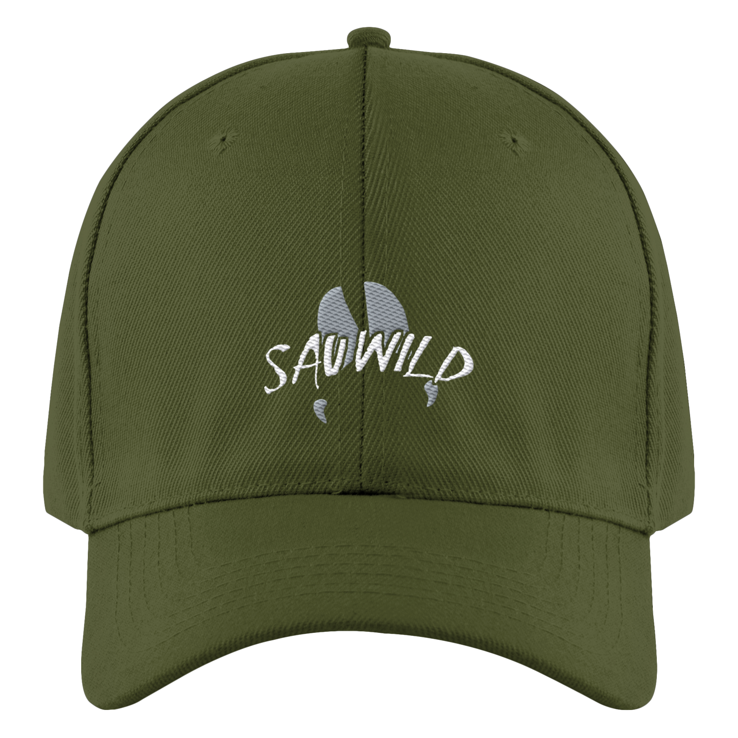 Sauwild Wildschwein mit Trittsiegel - Authentic Baseball Cap
