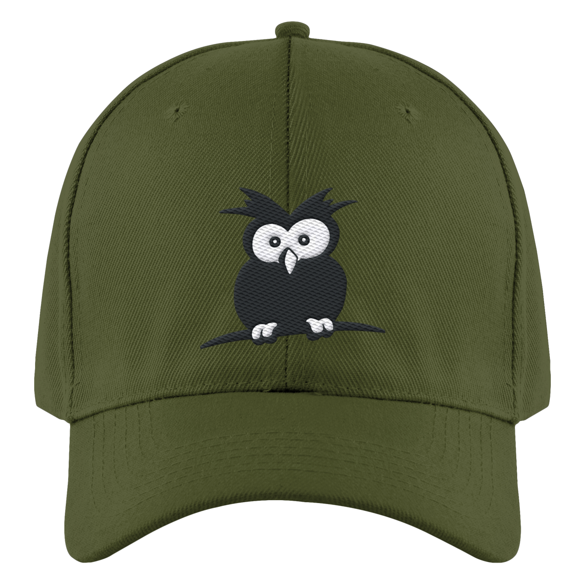 Kleine struppige Eule - Authentic Baseball Cap