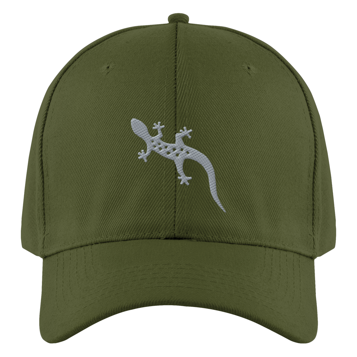 Gecko Salamander Silhouette - Authentic Baseball Cap