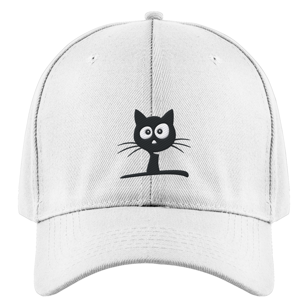 Kleine schwarze Katze - Authentic Baseball Cap
