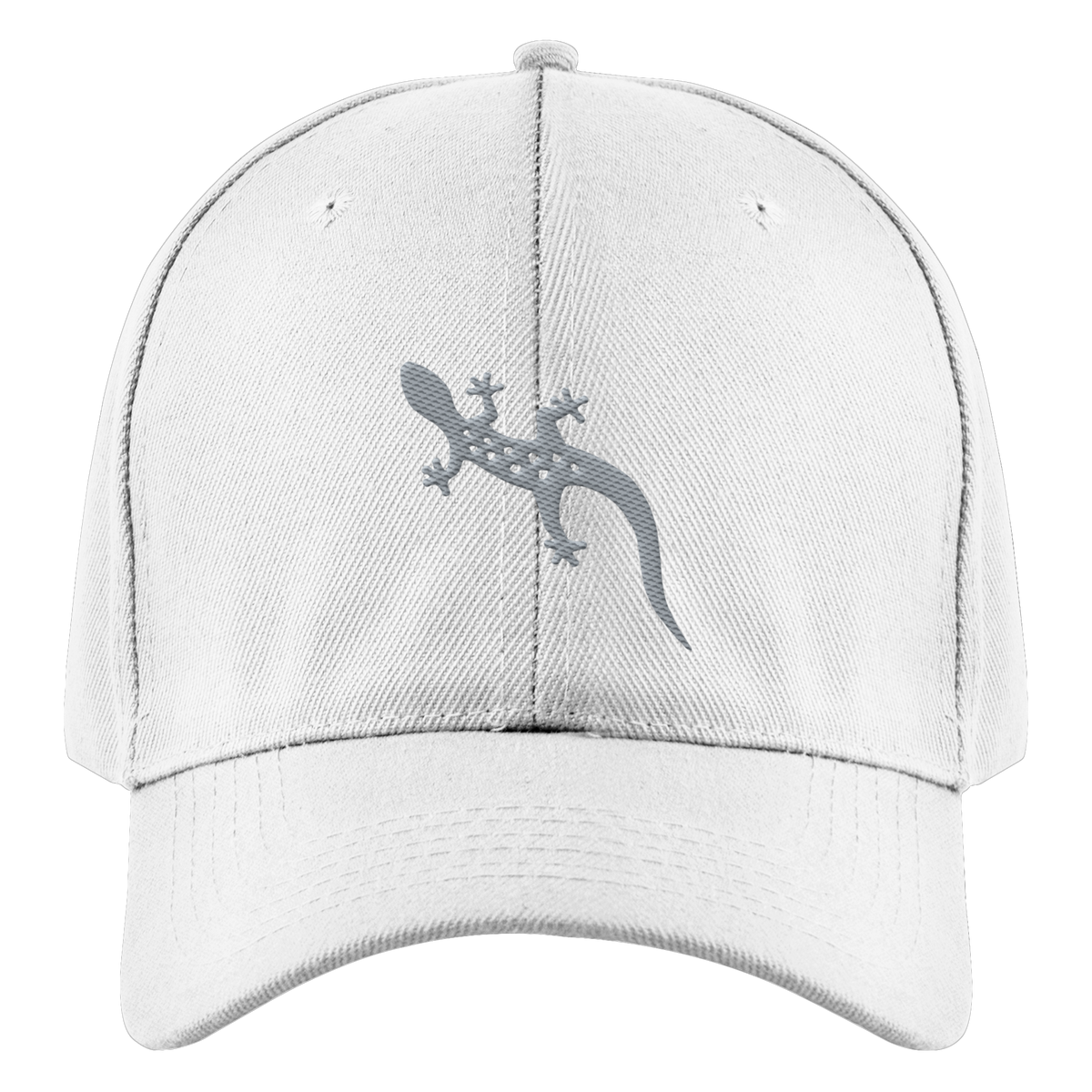 Gecko Salamander Silhouette - Authentic Baseball Cap