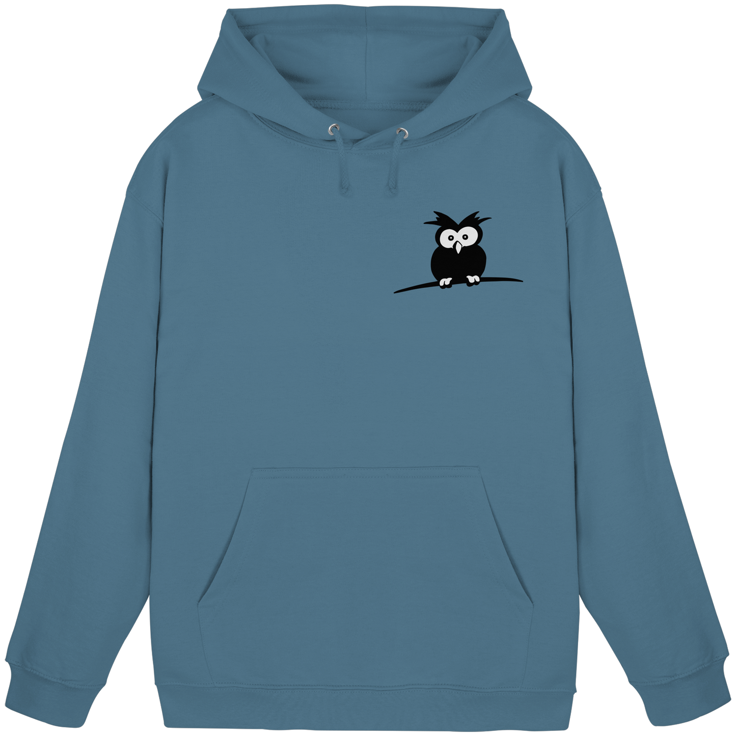 Kleine struppige Eule - Basic Unisex Hoodie