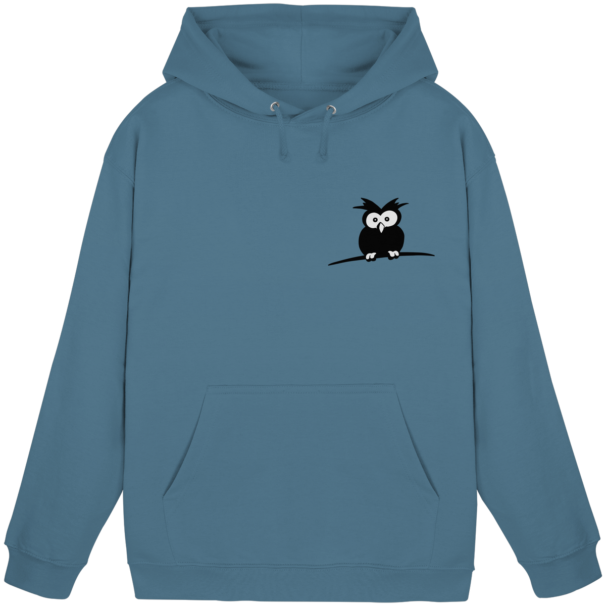 Kleine struppige Eule - Basic Unisex Hoodie