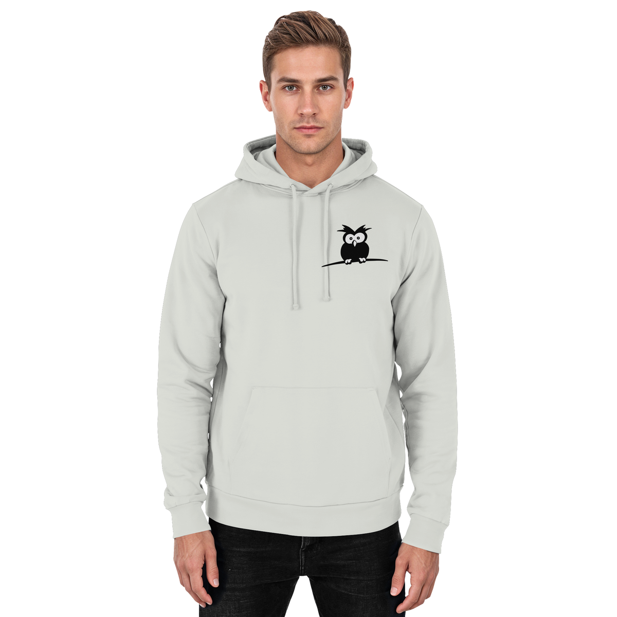 Kleine struppige Eule - Basic Unisex Hoodie