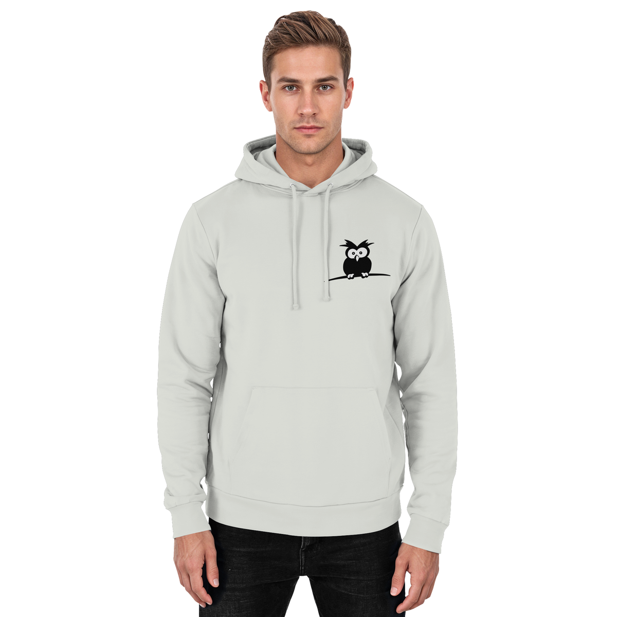 Kleine struppige Eule - Basic Unisex Hoodie