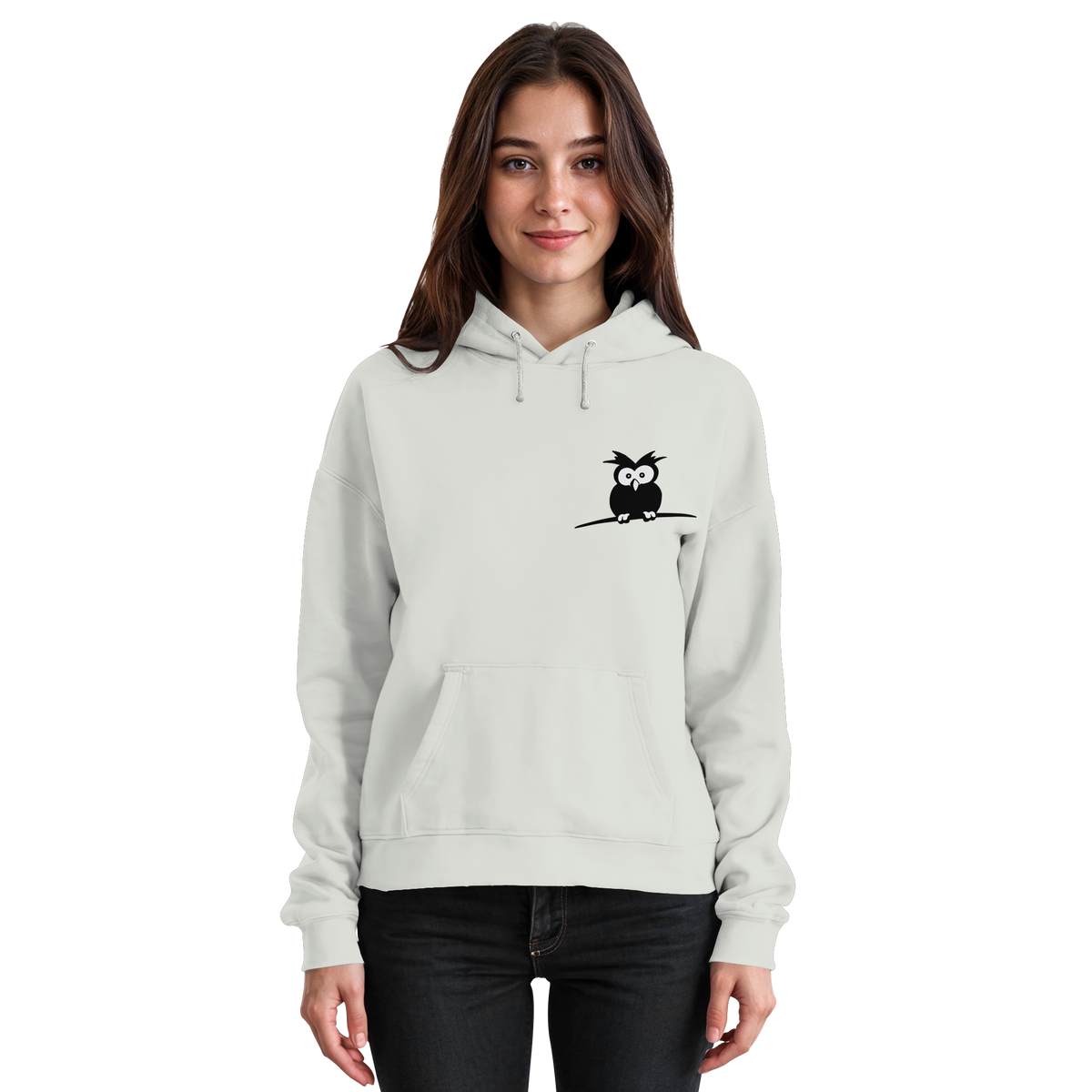 Kleine struppige Eule - Basic Unisex Hoodie