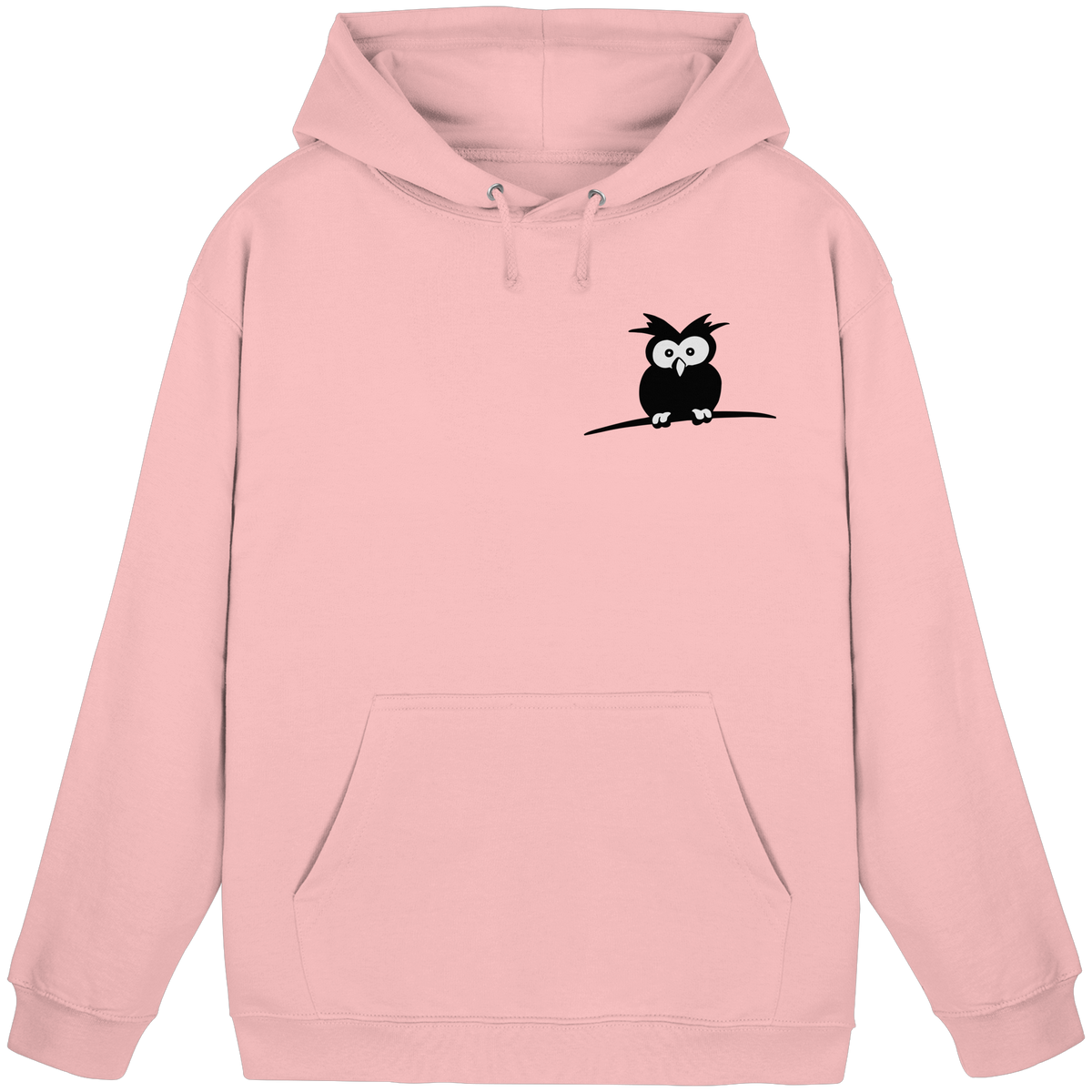 Kleine struppige Eule - Basic Unisex Hoodie