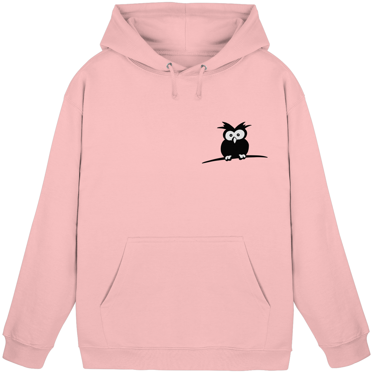 Kleine struppige Eule - Basic Unisex Hoodie