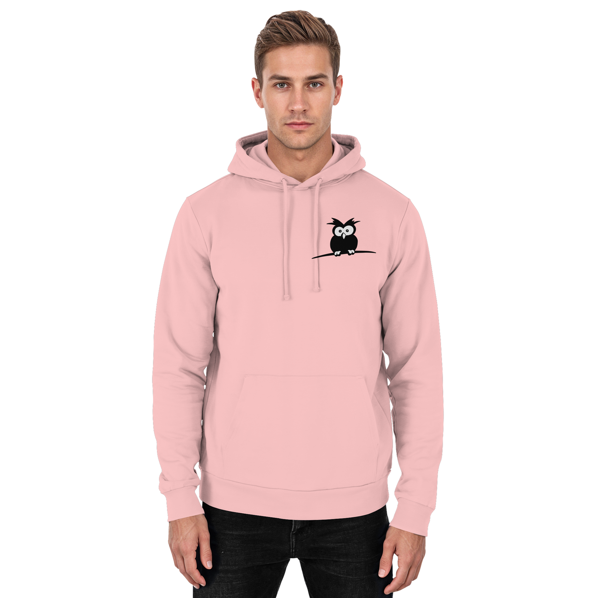 Kleine struppige Eule - Basic Unisex Hoodie
