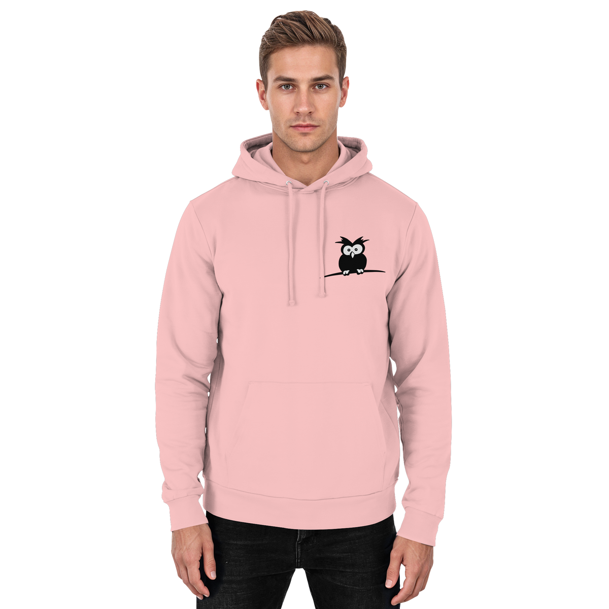 Kleine struppige Eule - Basic Unisex Hoodie