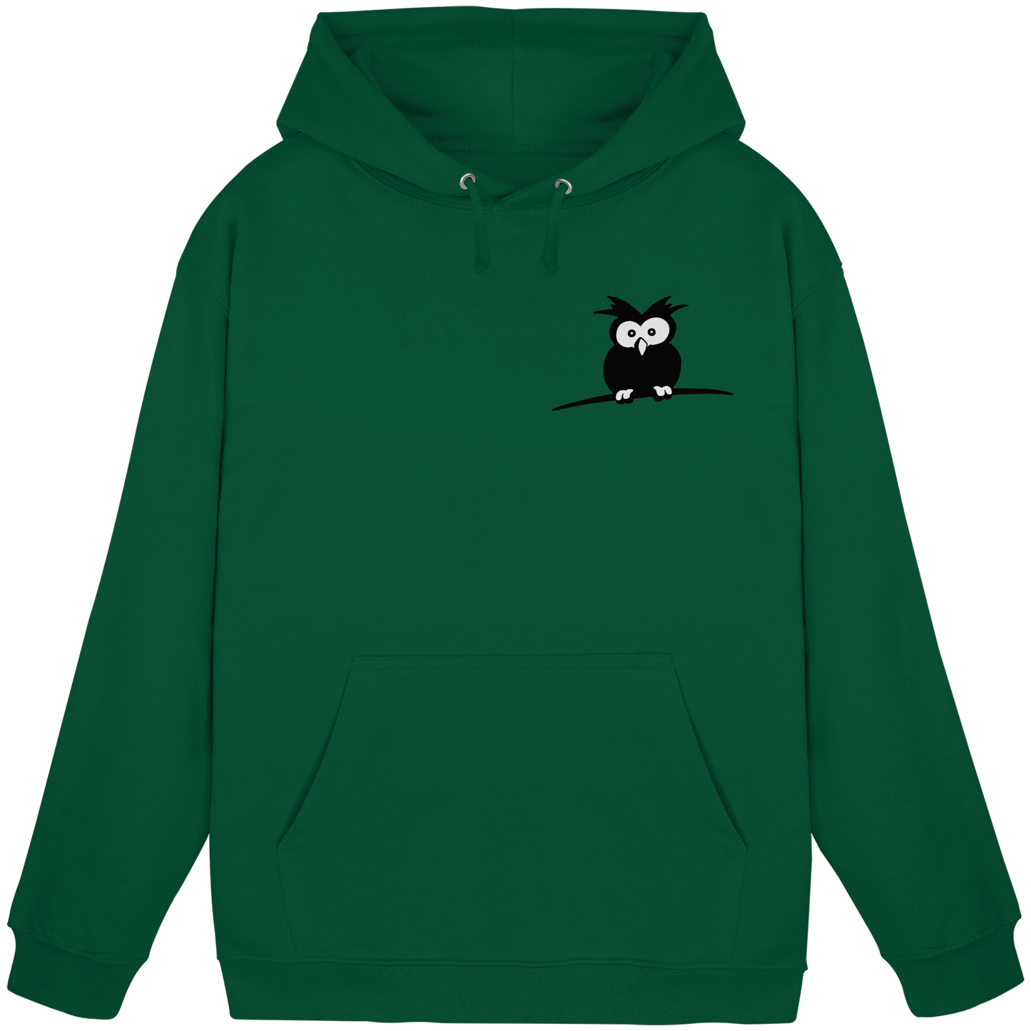 Kleine struppige Eule - Basic Unisex Hoodie