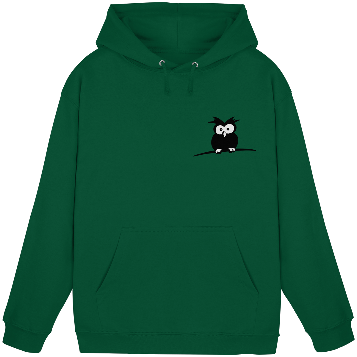 Kleine struppige Eule - Basic Unisex Hoodie