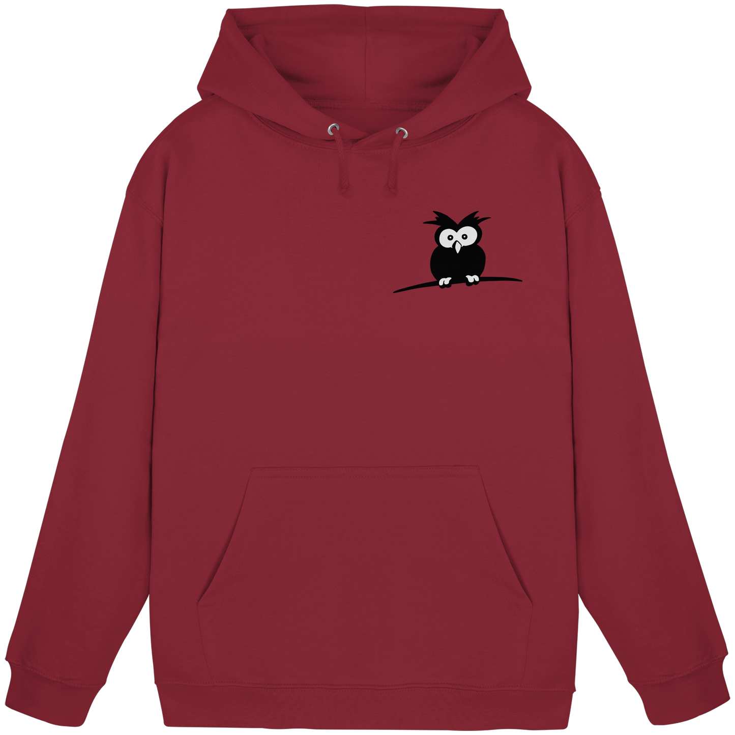 Kleine struppige Eule - Basic Unisex Hoodie