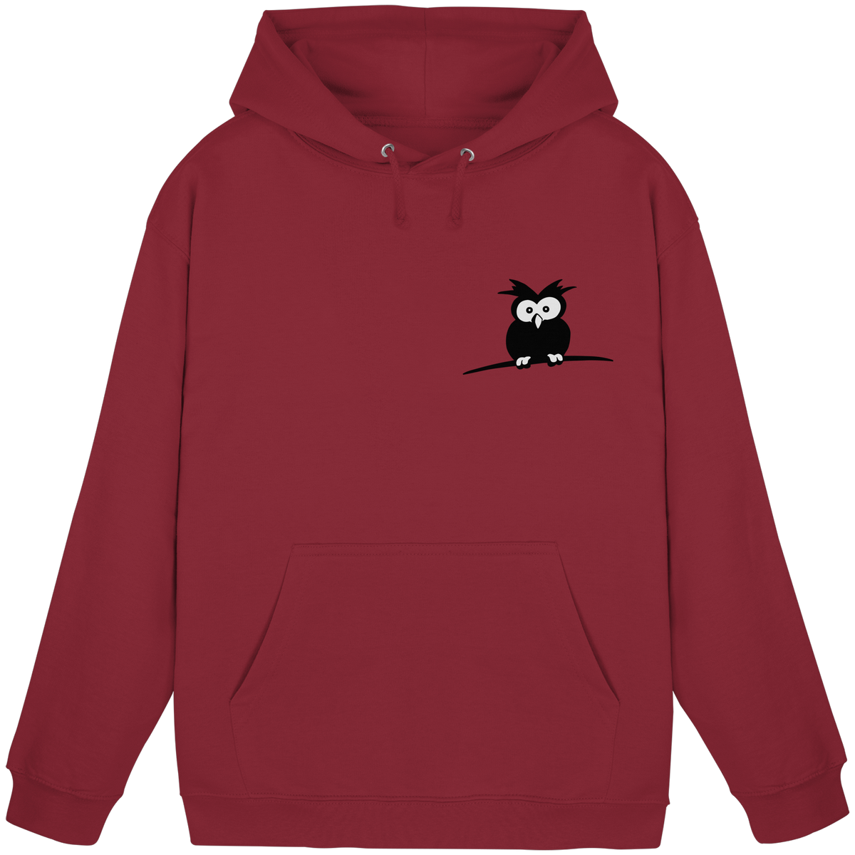 Kleine struppige Eule - Basic Unisex Hoodie