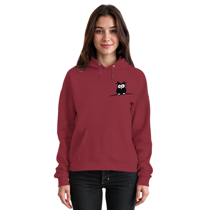 Kleine struppige Eule - Basic Unisex Hoodie