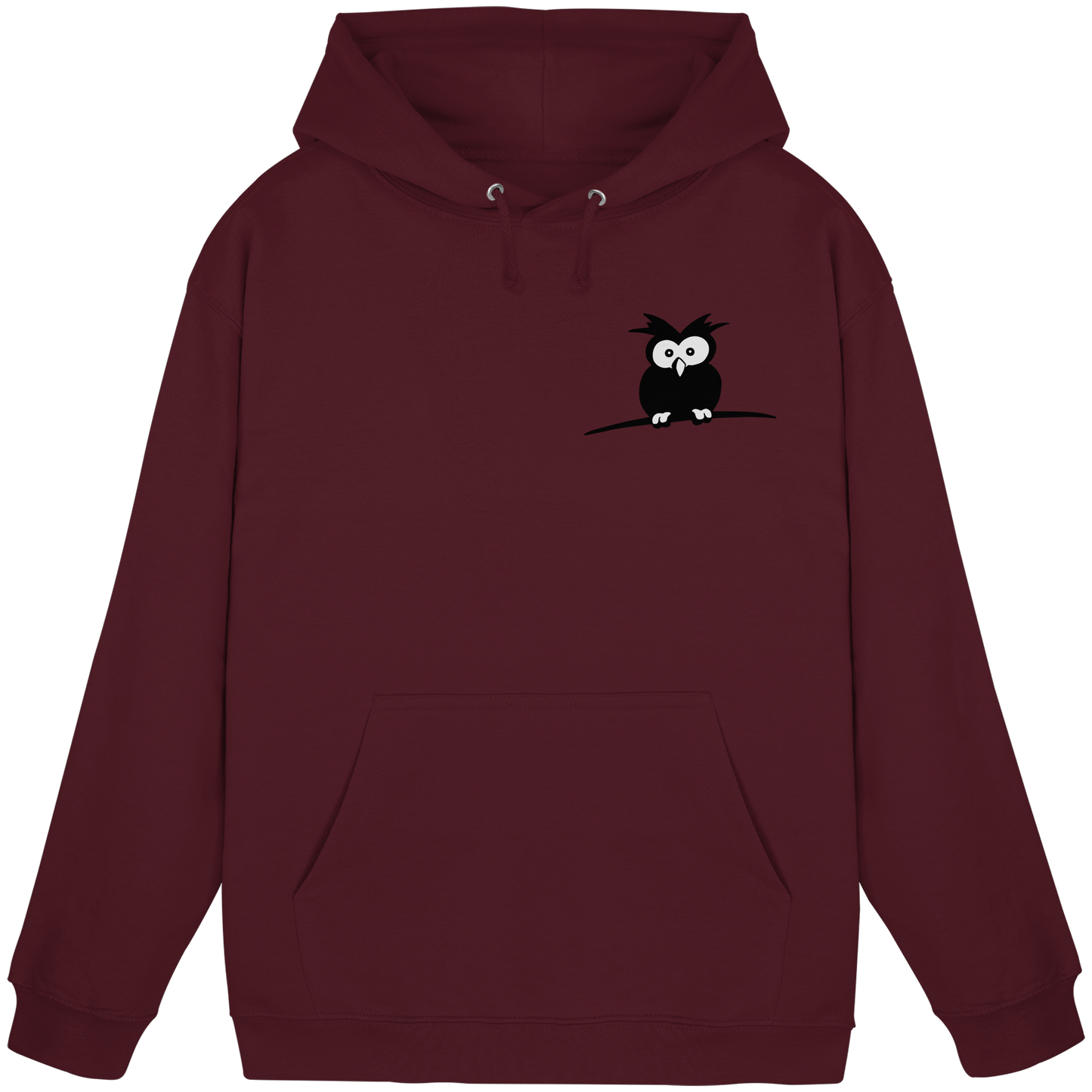 Kleine struppige Eule - Basic Unisex Hoodie