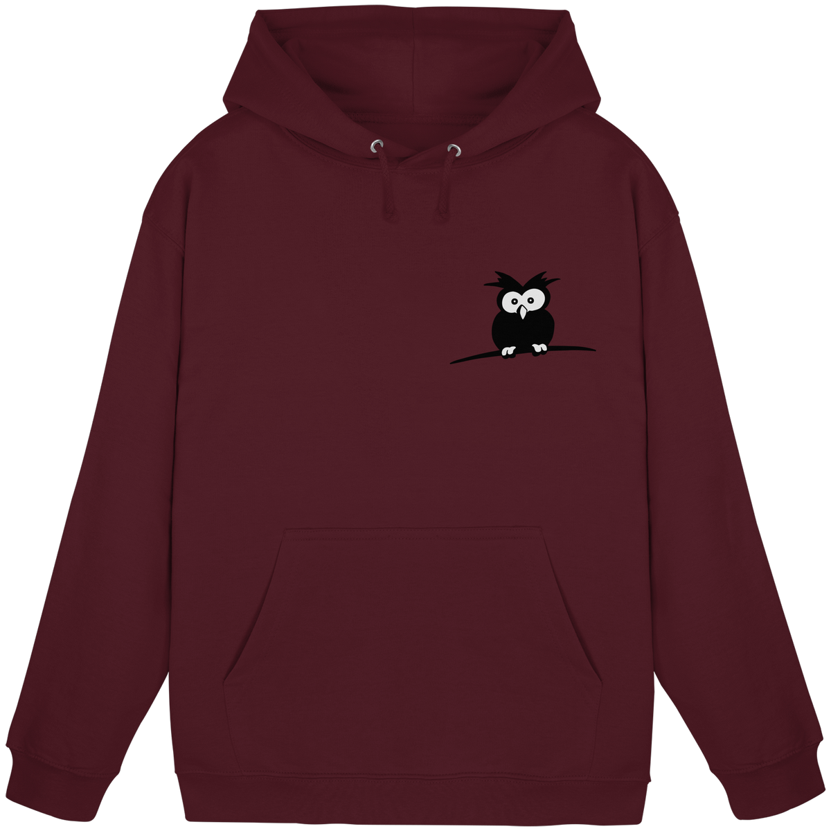 Kleine struppige Eule - Basic Unisex Hoodie