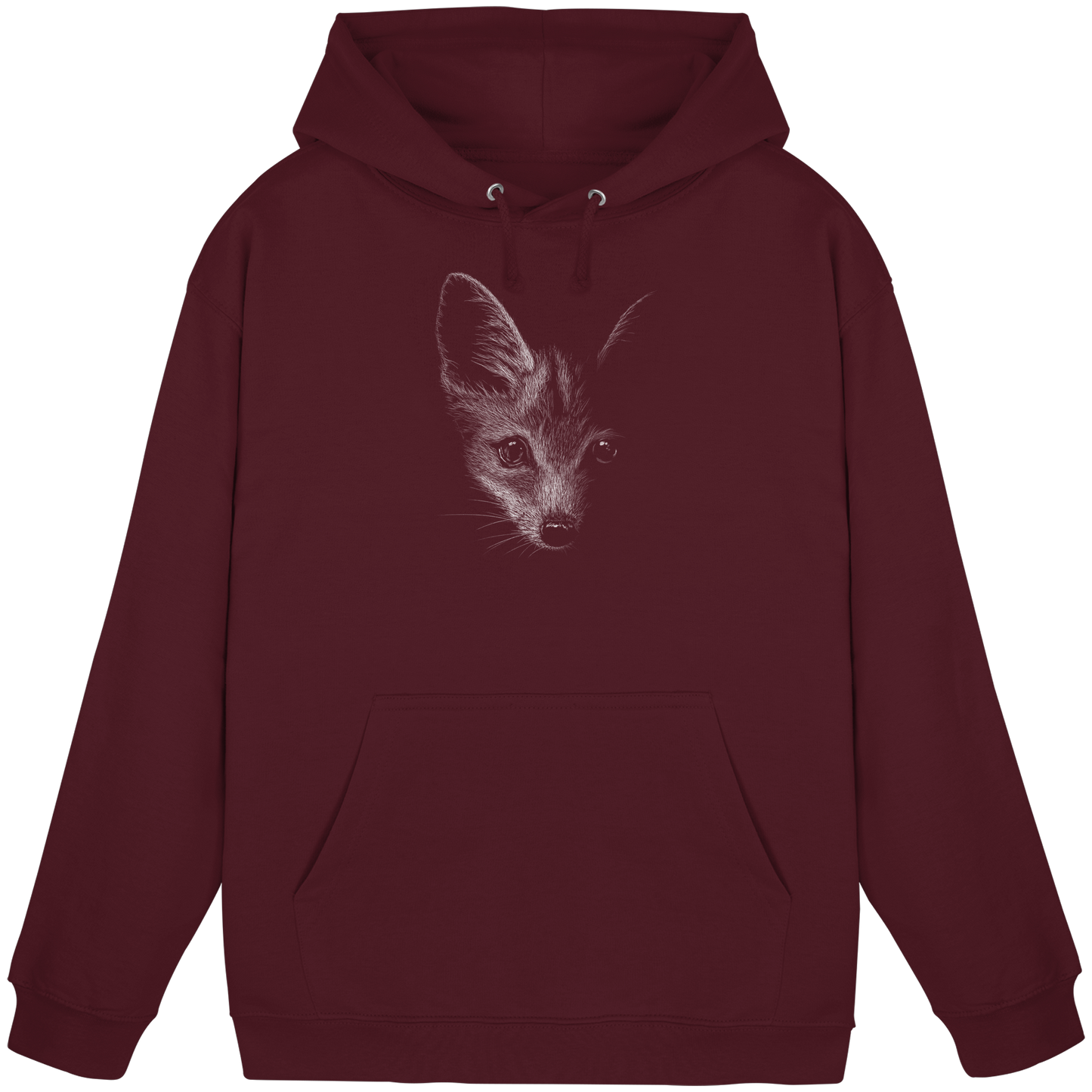 Fuchs Kritzelkunst Illustration - Basic Unisex Hoodie