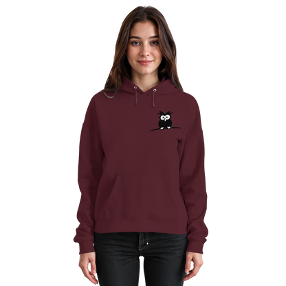 Kleine struppige Eule - Basic Unisex Hoodie