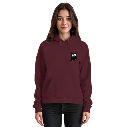 Kleine struppige Eule - Basic Unisex Hoodie
