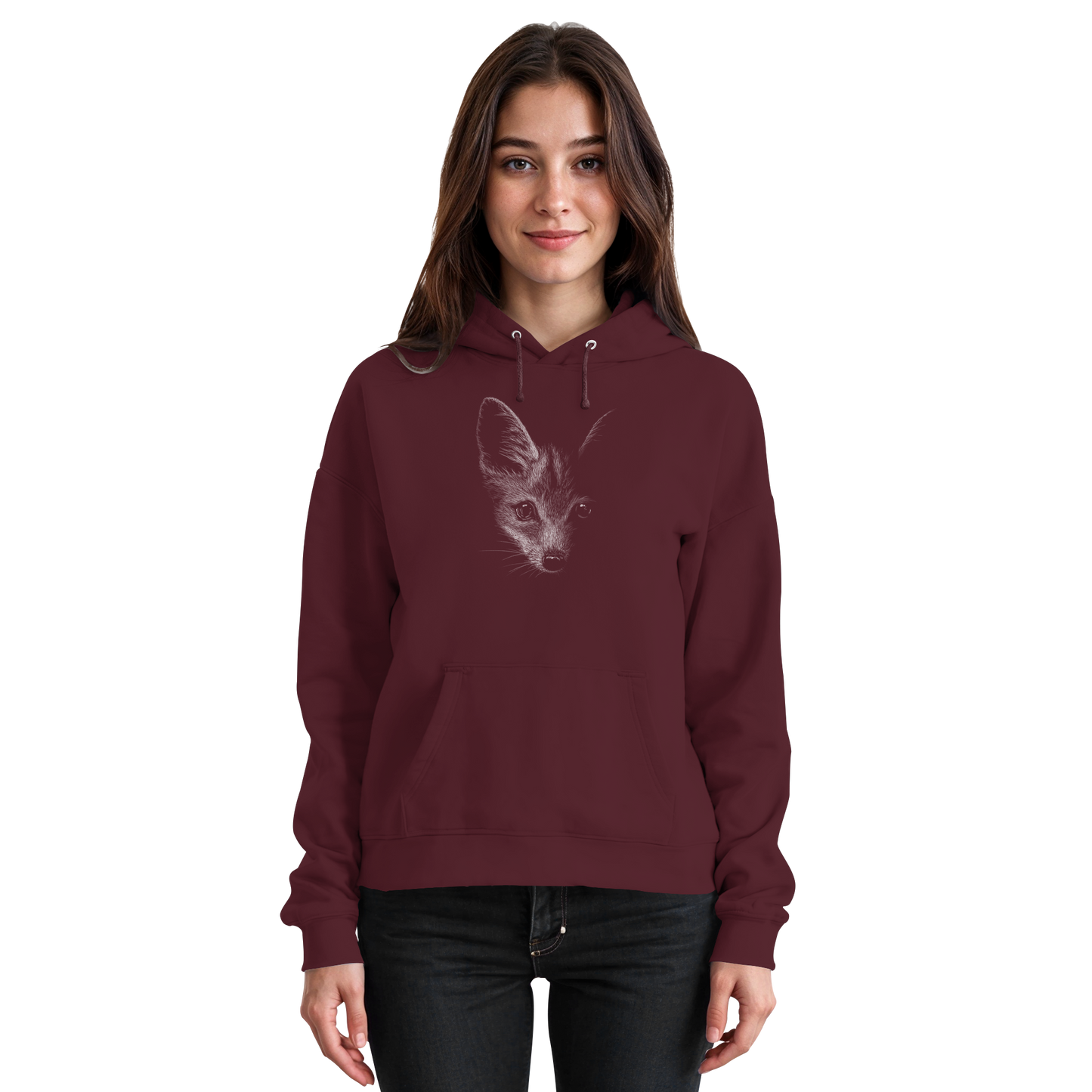 Fuchs Kritzelkunst Illustration - Basic Unisex Hoodie