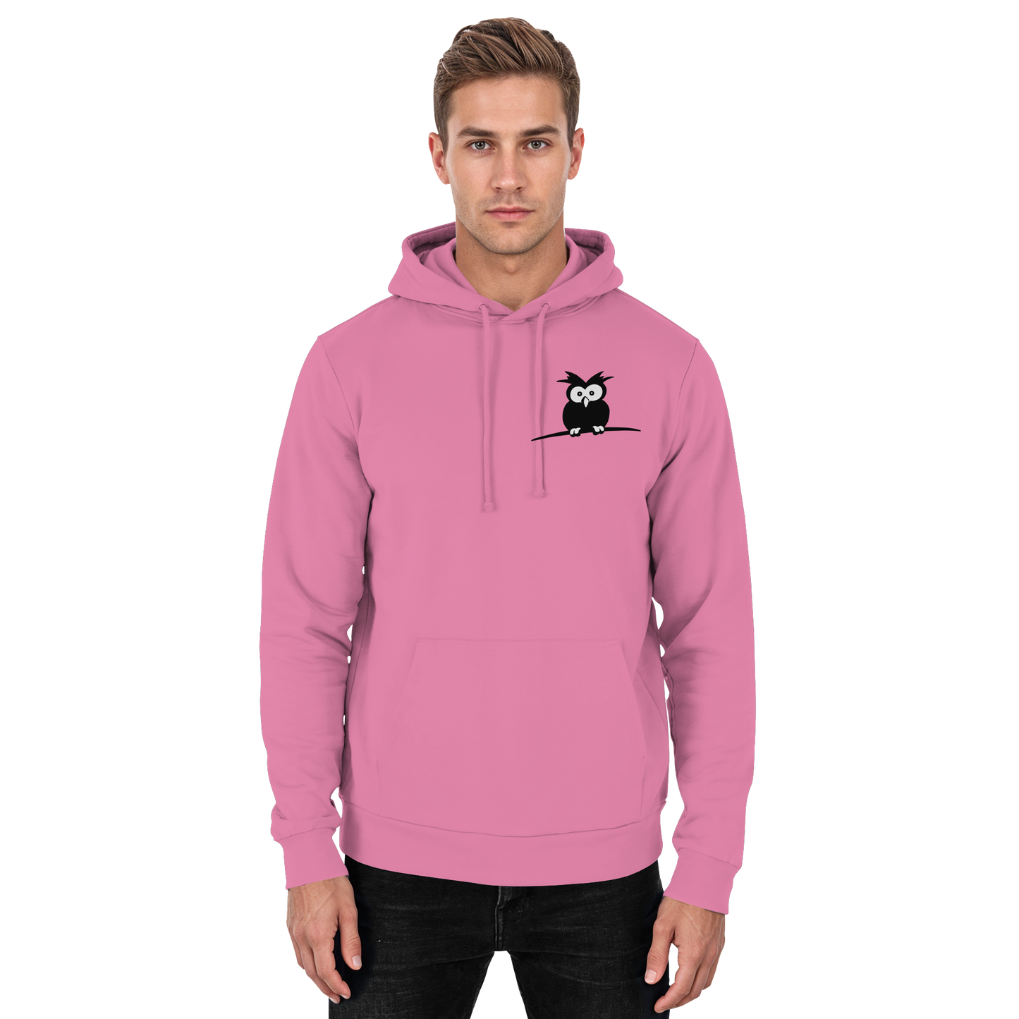 Kleine struppige Eule - Basic Unisex Hoodie