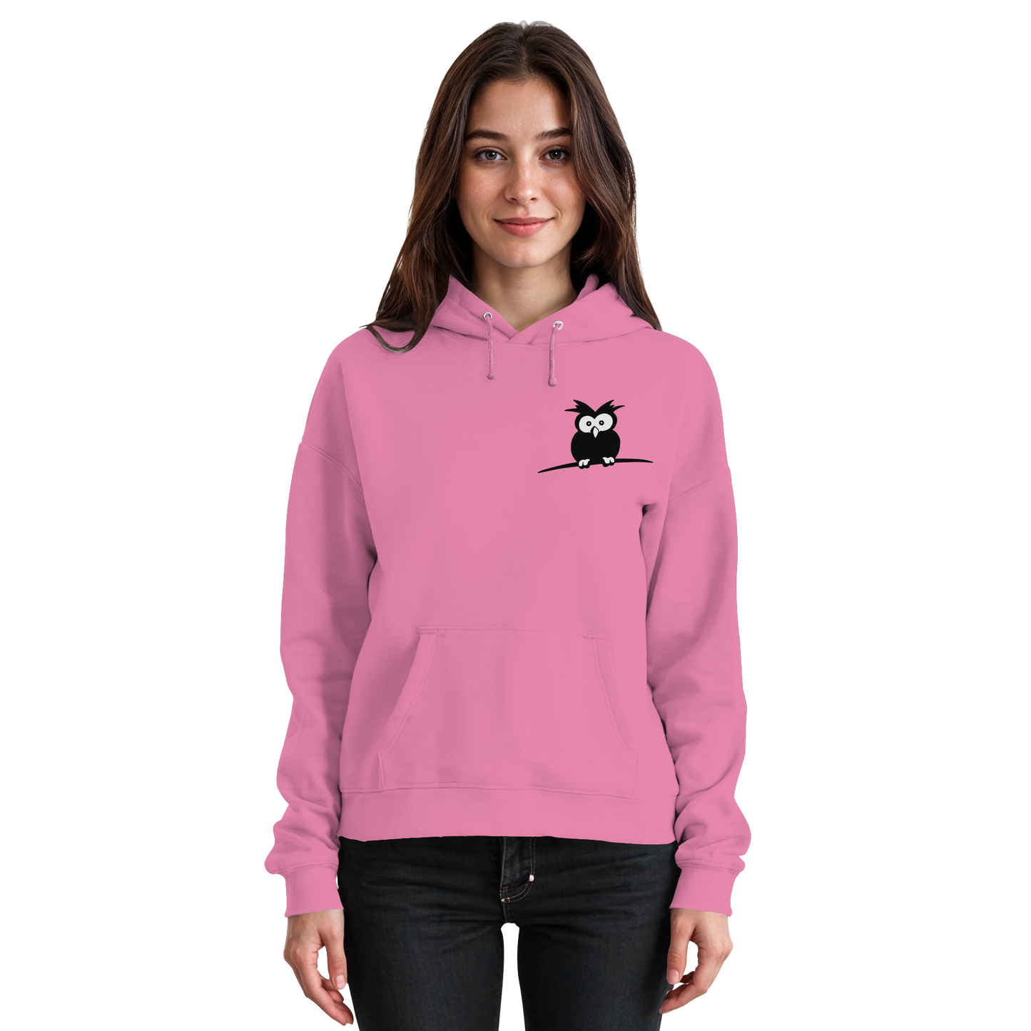 Kleine struppige Eule - Basic Unisex Hoodie
