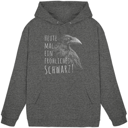 fröhlicher schwarzer Rabe - Basic Unisex Hoodie