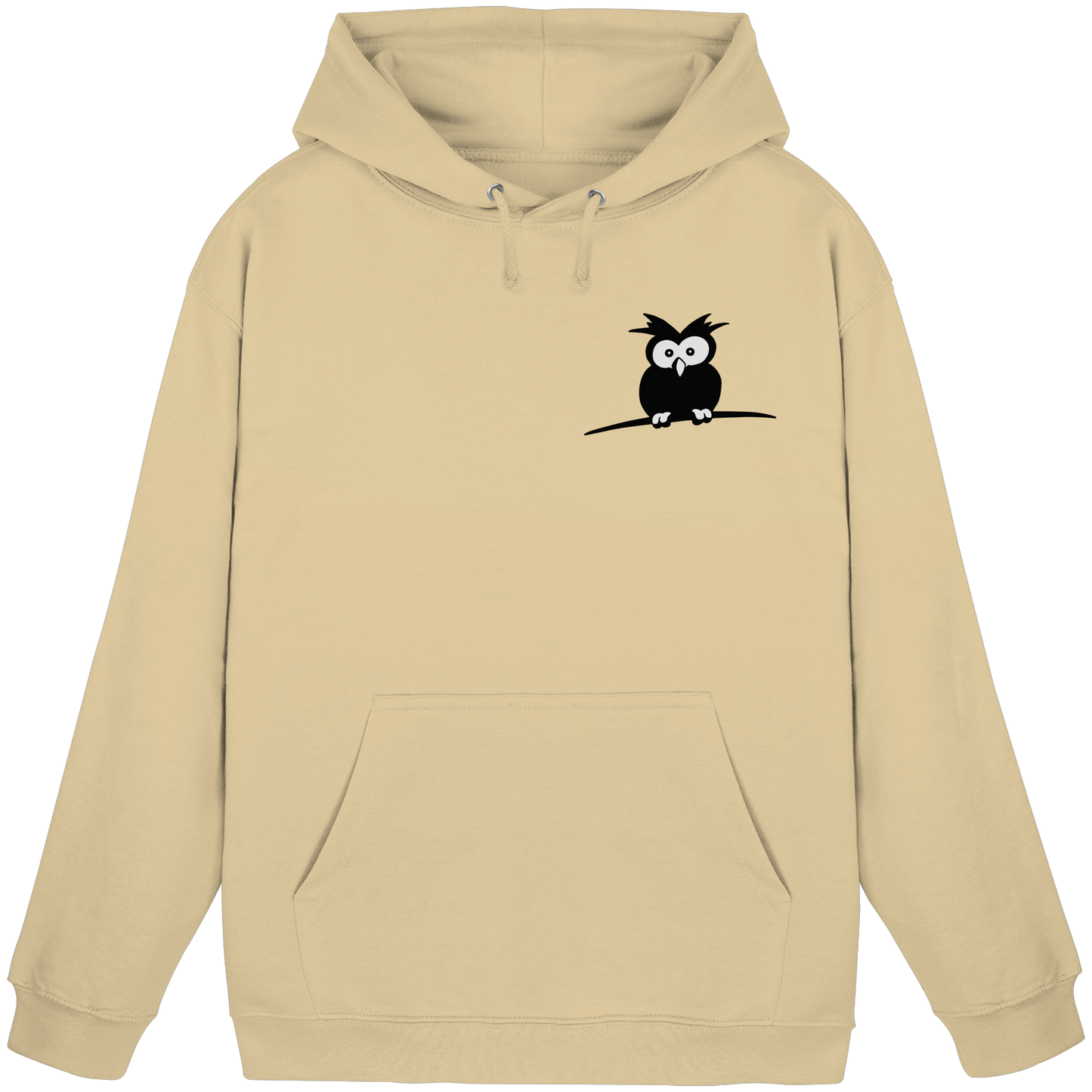 Kleine struppige Eule - Basic Unisex Hoodie