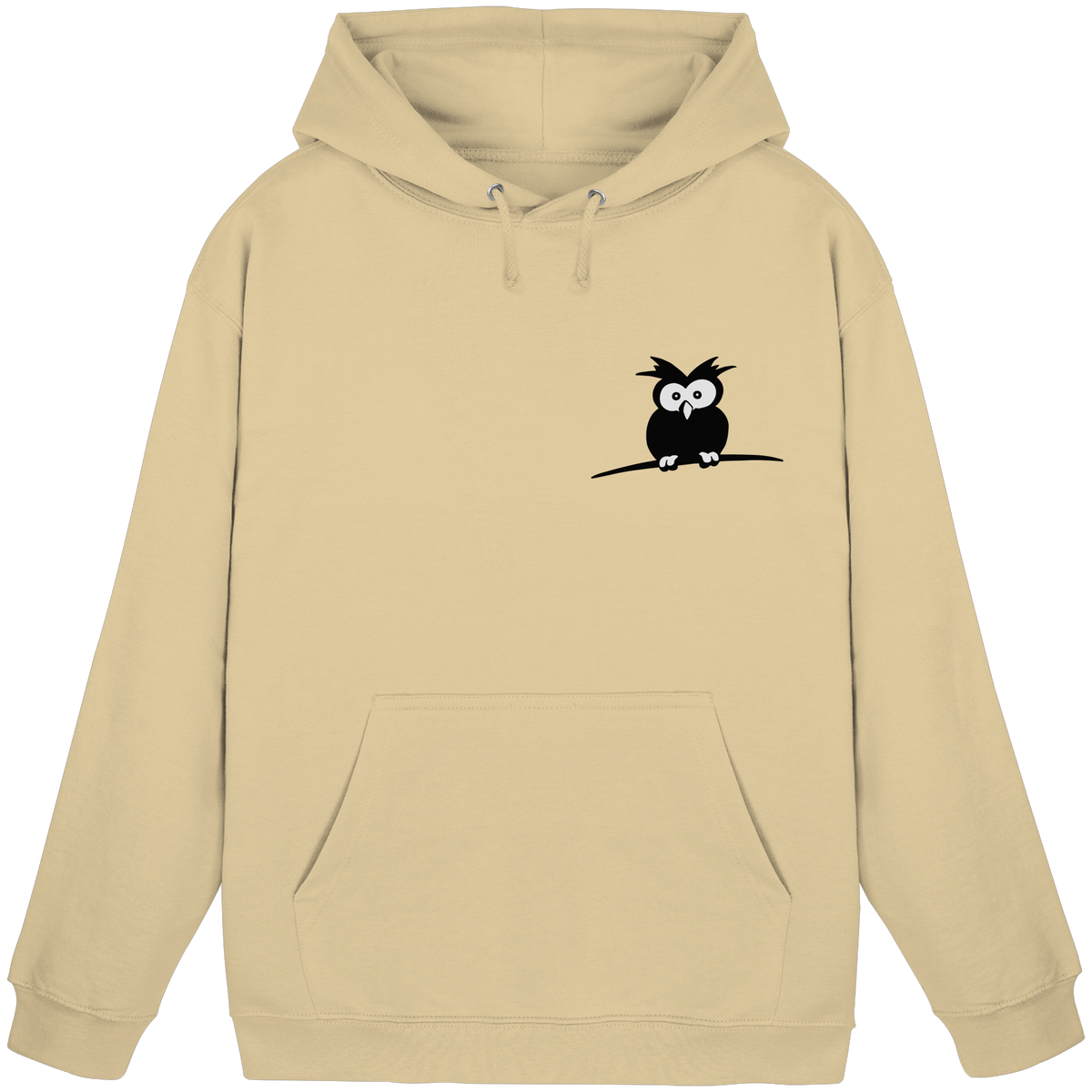 Kleine struppige Eule - Basic Unisex Hoodie