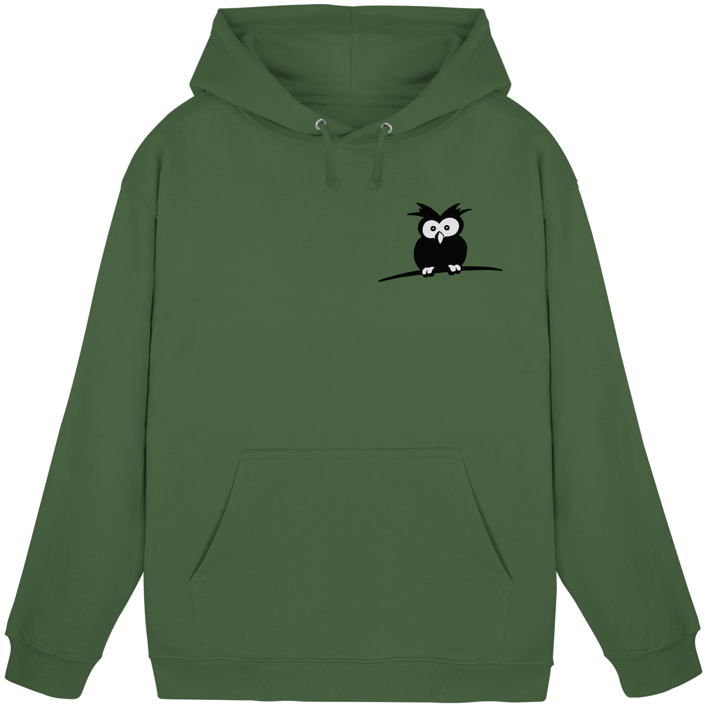 Kleine struppige Eule - Basic Unisex Hoodie