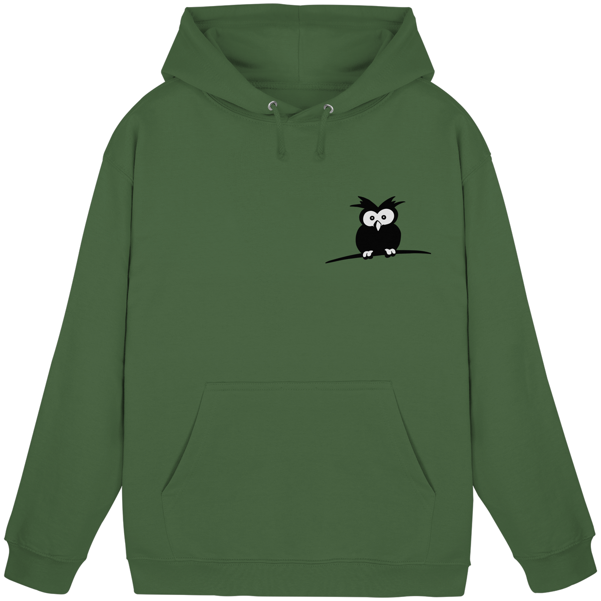Kleine struppige Eule - Basic Unisex Hoodie