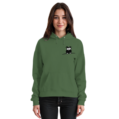 Kleine struppige Eule - Basic Unisex Hoodie