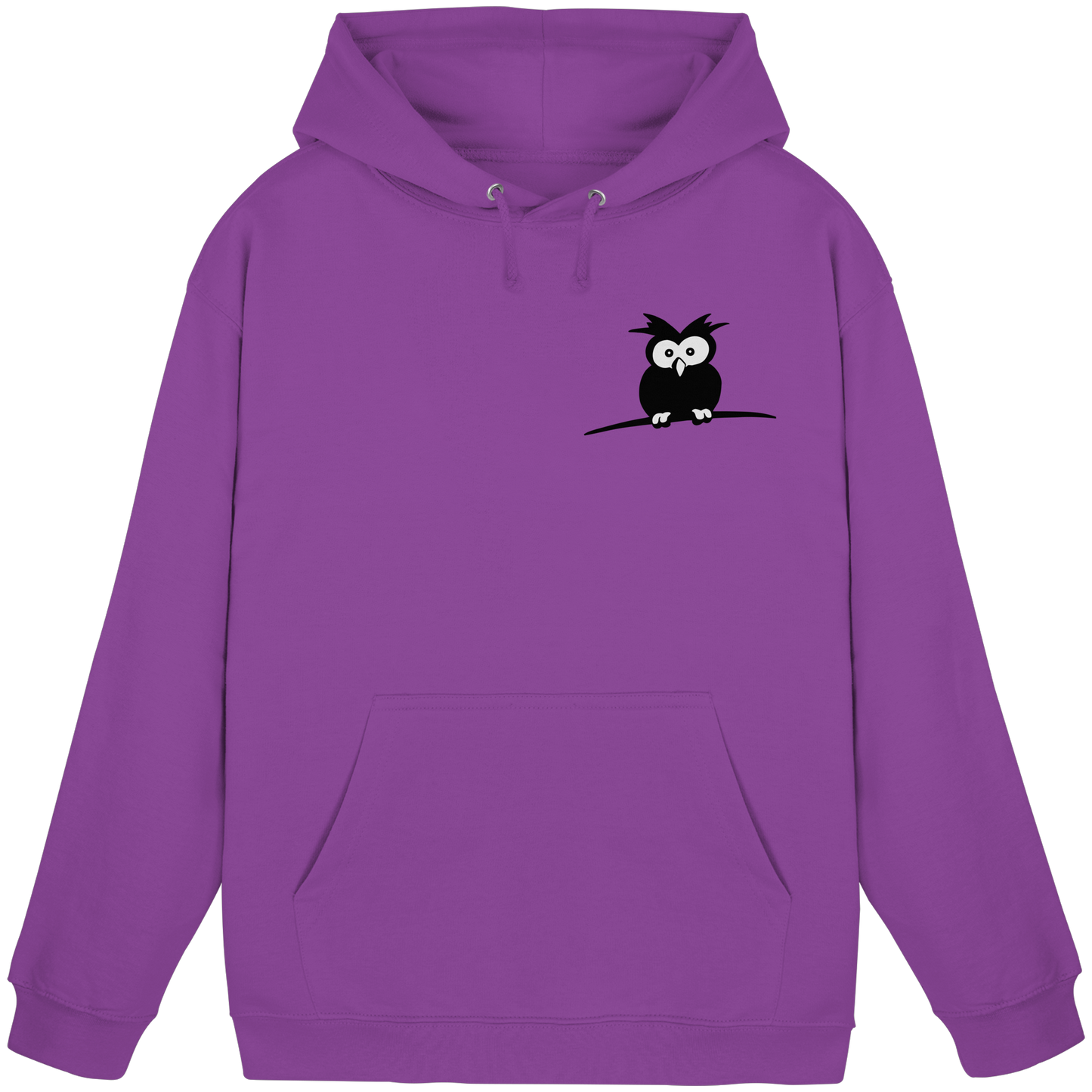 Kleine struppige Eule - Basic Unisex Hoodie