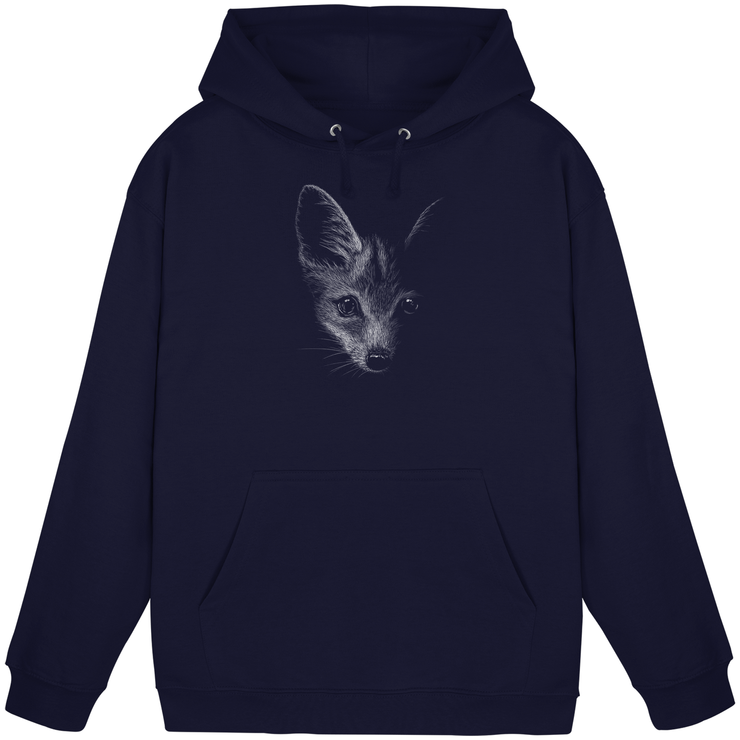Fuchs Kritzelkunst Illustration - Basic Unisex Hoodie