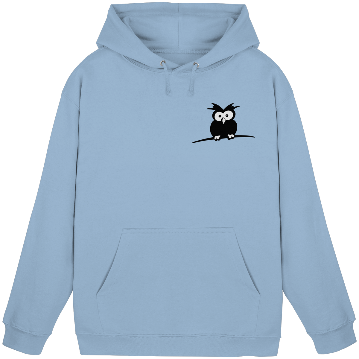 Kleine struppige Eule - Basic Unisex Hoodie