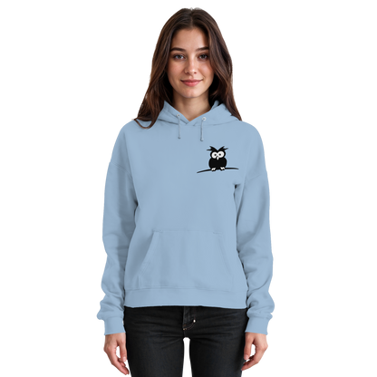 Kleine struppige Eule - Basic Unisex Hoodie