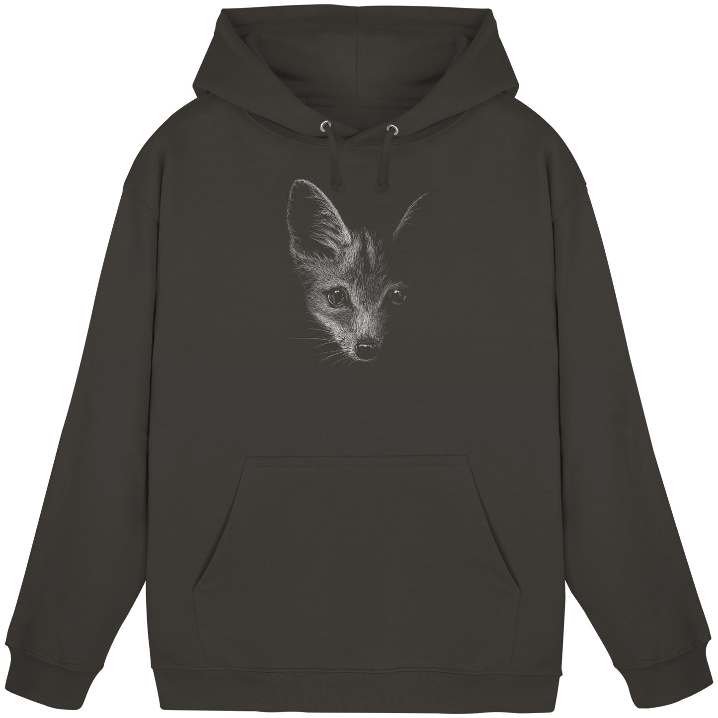 Fuchs Kritzelkunst Illustration - Basic Unisex Hoodie