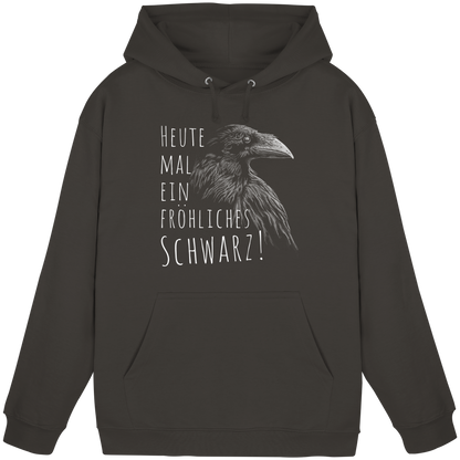 fröhlicher schwarzer Rabe - Basic Unisex Hoodie