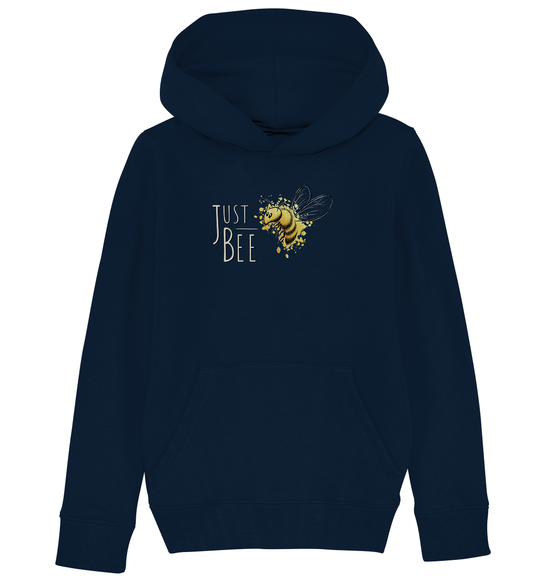 Just Bee, kleine Honig-Biene - Kids Organic Hoodie