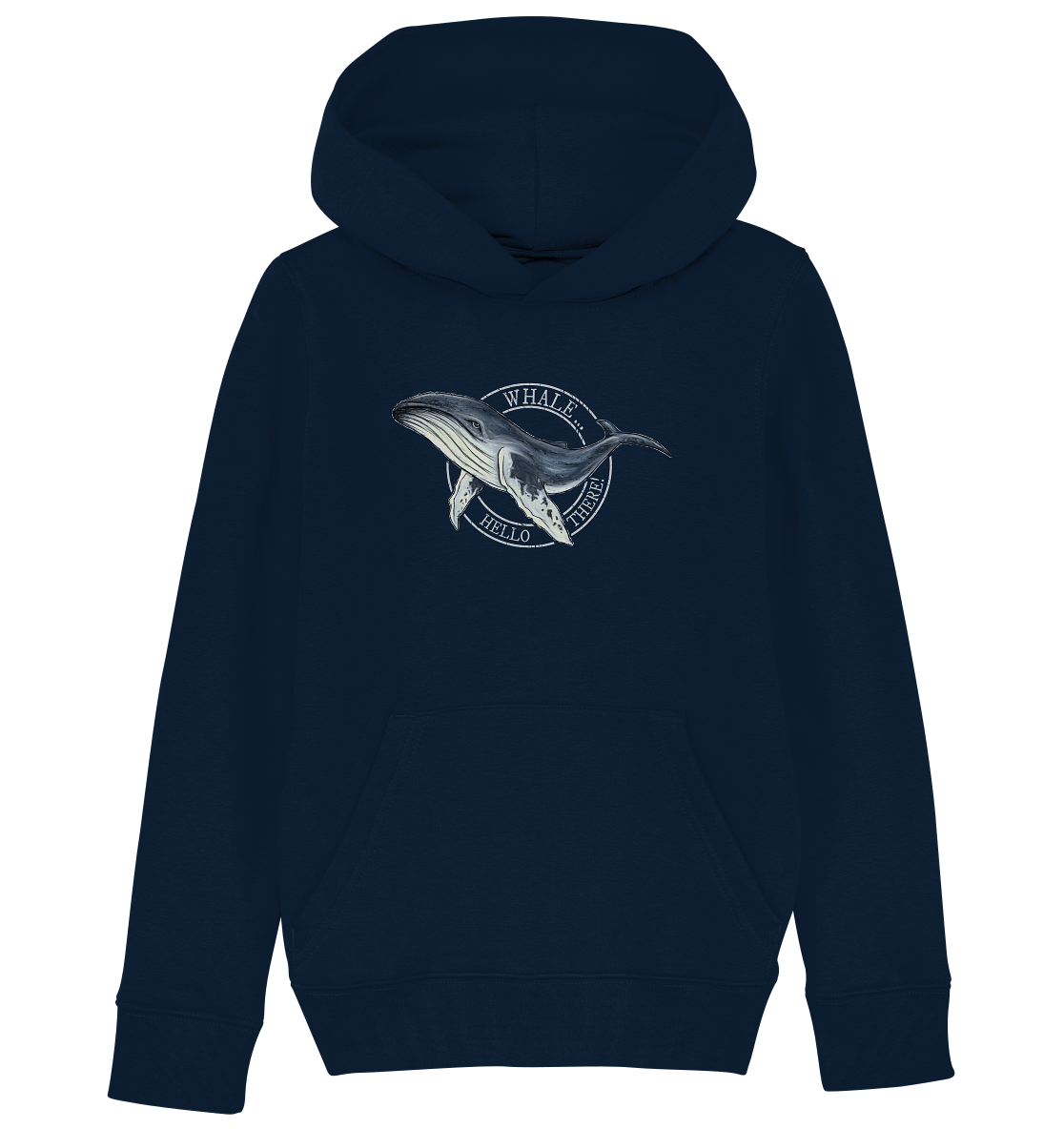 Whale, Hello There | Buckelwal - Kids Organic Hoodie